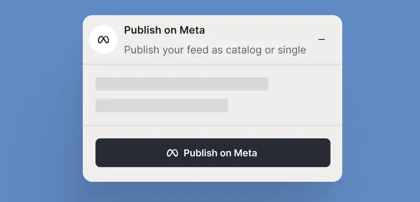 Publish directly to Meta, Google, and more from one place