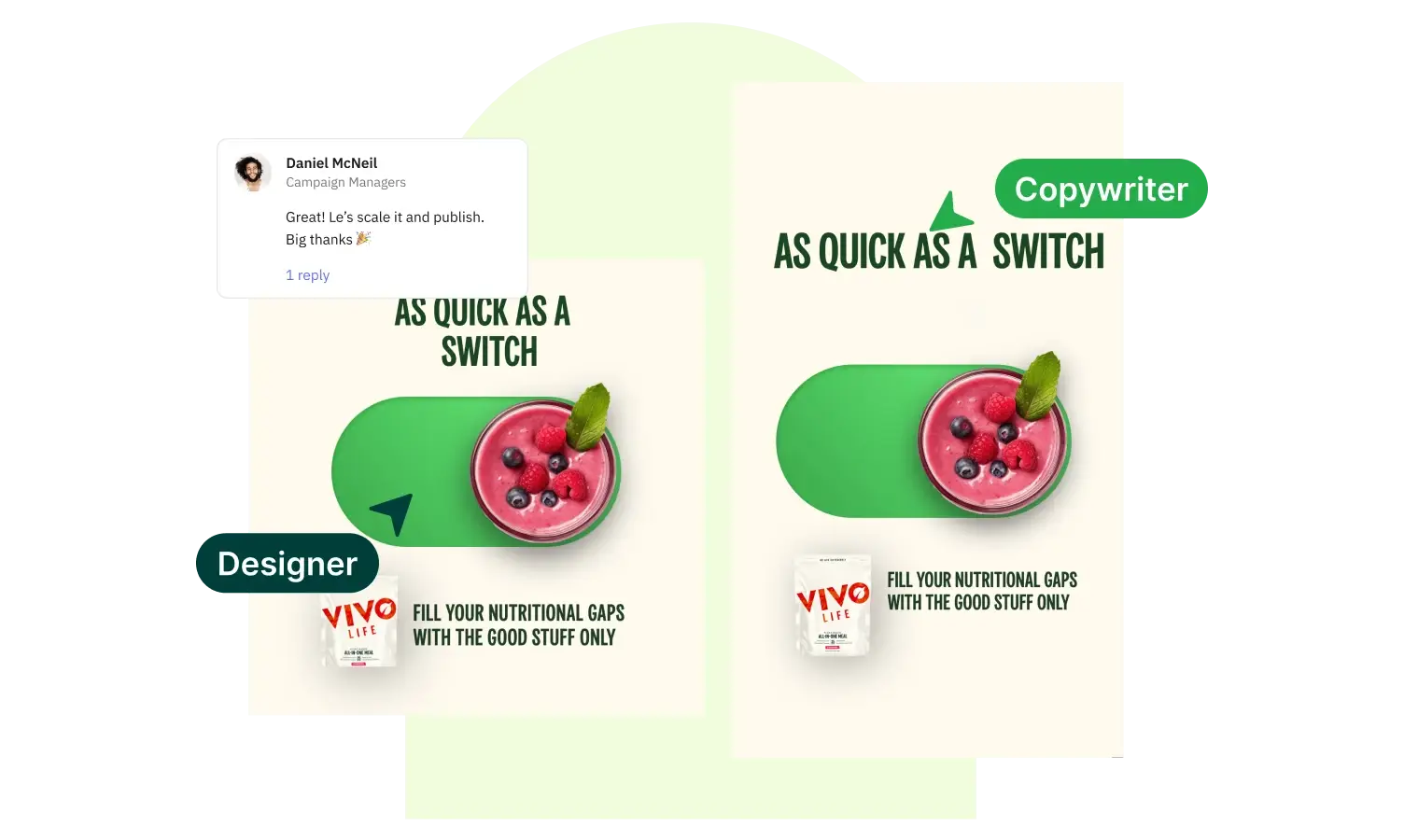 Small team, massive creative output