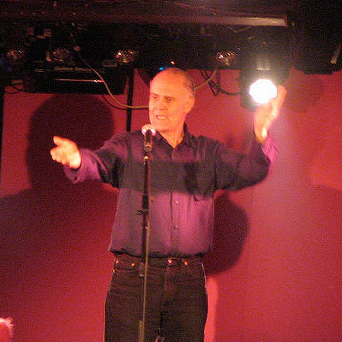 Marc Smith, the founder of slam poetry
