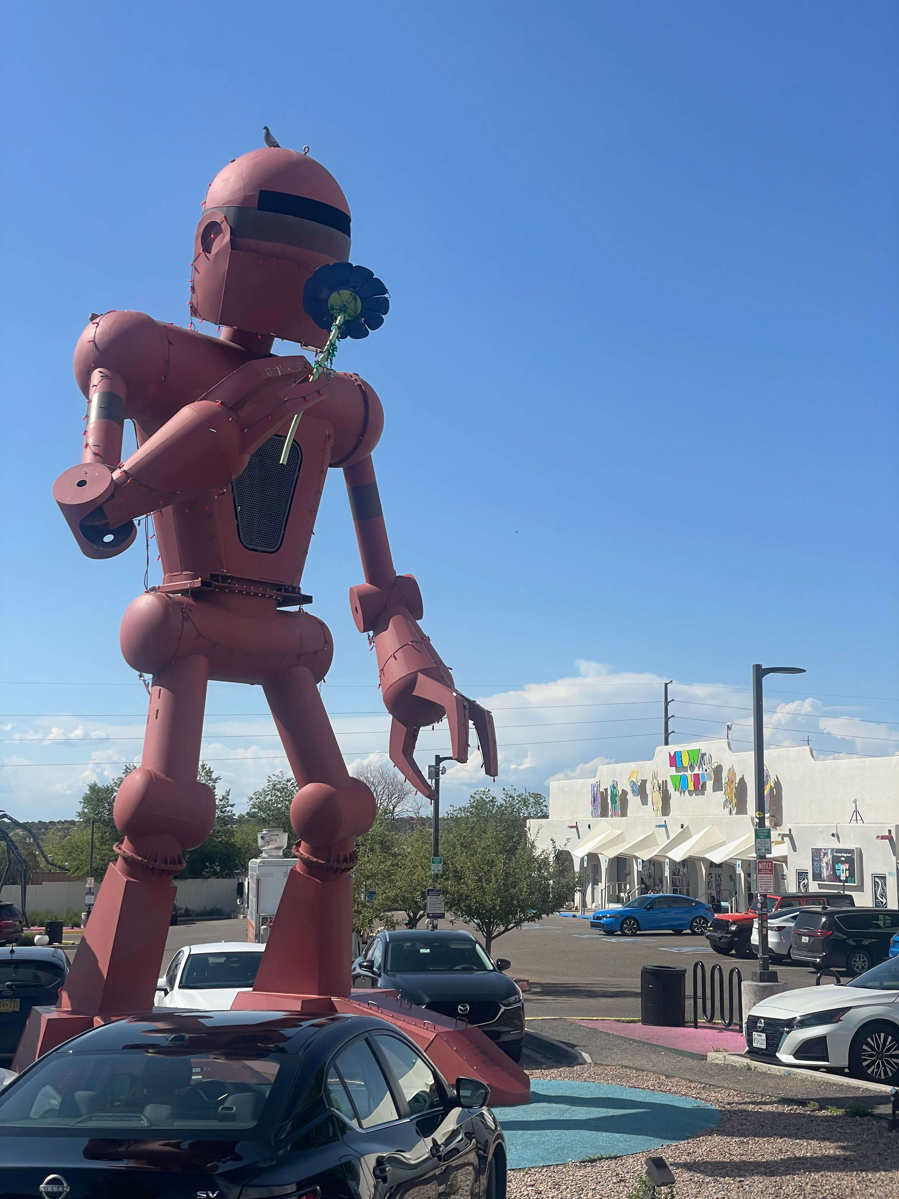 Meow Wolf exterior in Santa Fe