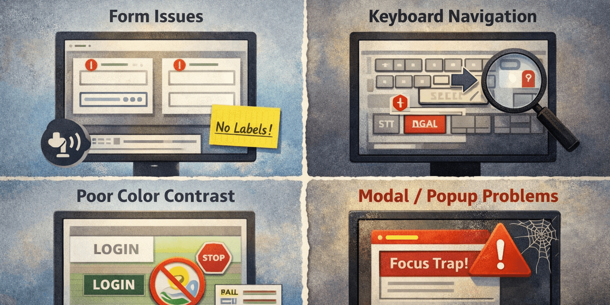The Most Common Accessibility Issues We See in Real Websites