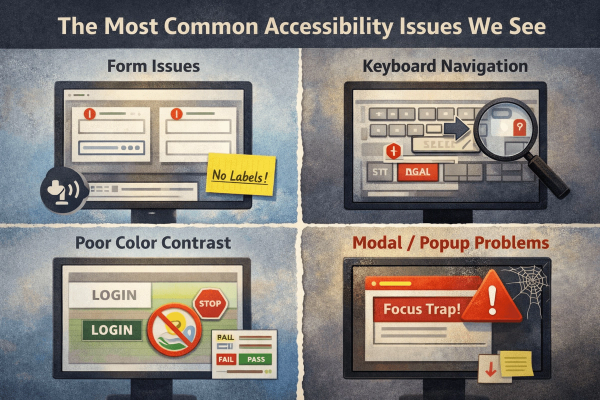 The Most Common Accessibility Issues We See in Real Websites
