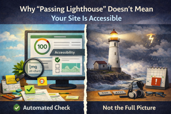 Why “Passing Lighthouse” Doesn’t Mean Your Site Is Accessible
