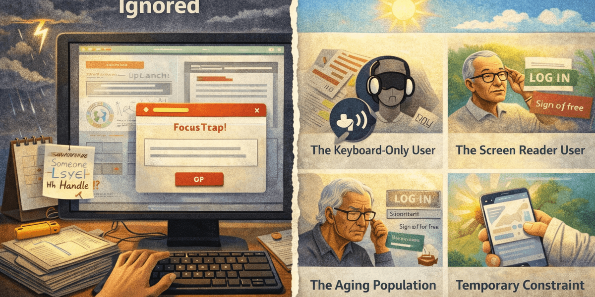 Why Accessibility Is Ignored - and Why It Still Matters