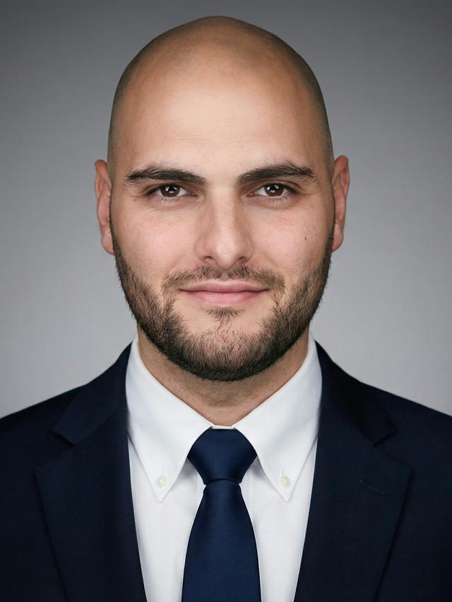 Portrait of Mikaeel Odin, co-owner of Hazel Production's Los Angeles branch