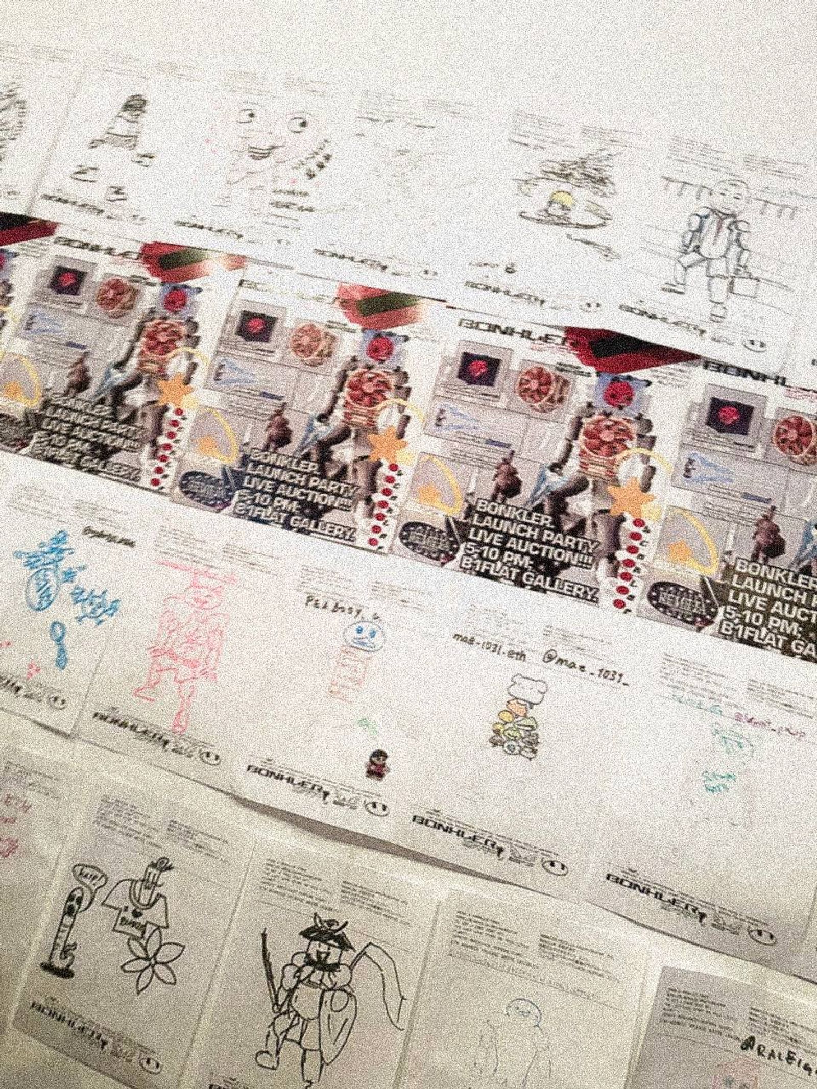Illustration for Bonkler: Critical Notes