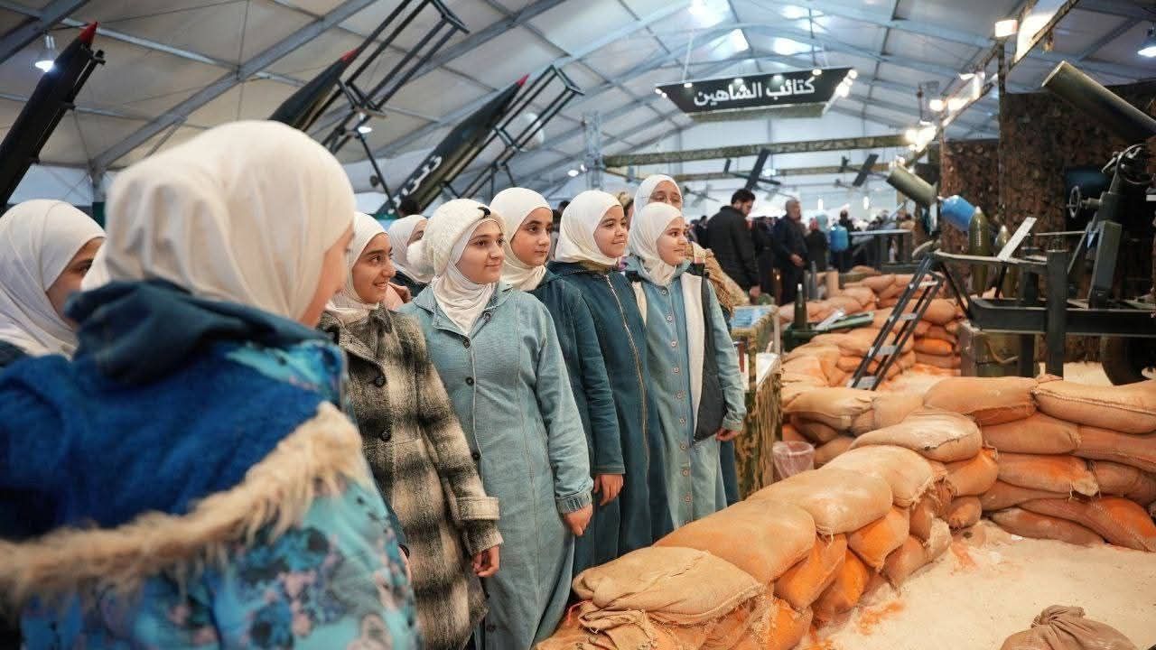 زيارة المعرض العسكري