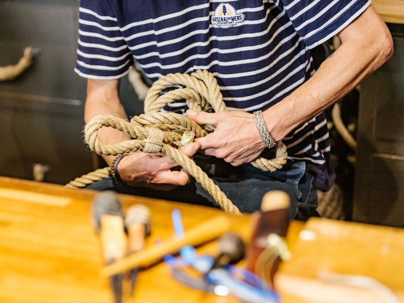 Atelier de matelotage, Corderie Royale de Rochefort