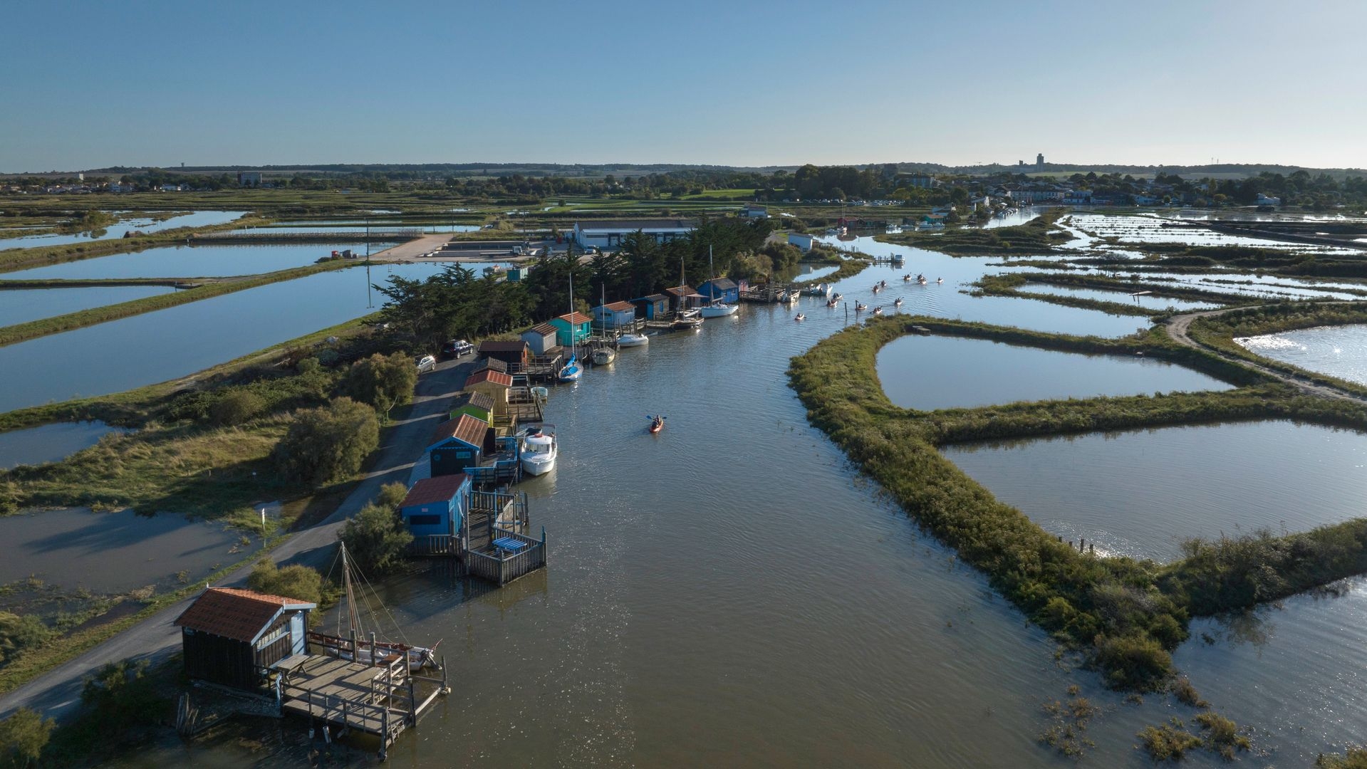 Vue aérienne de Mornac-sur-Seudre