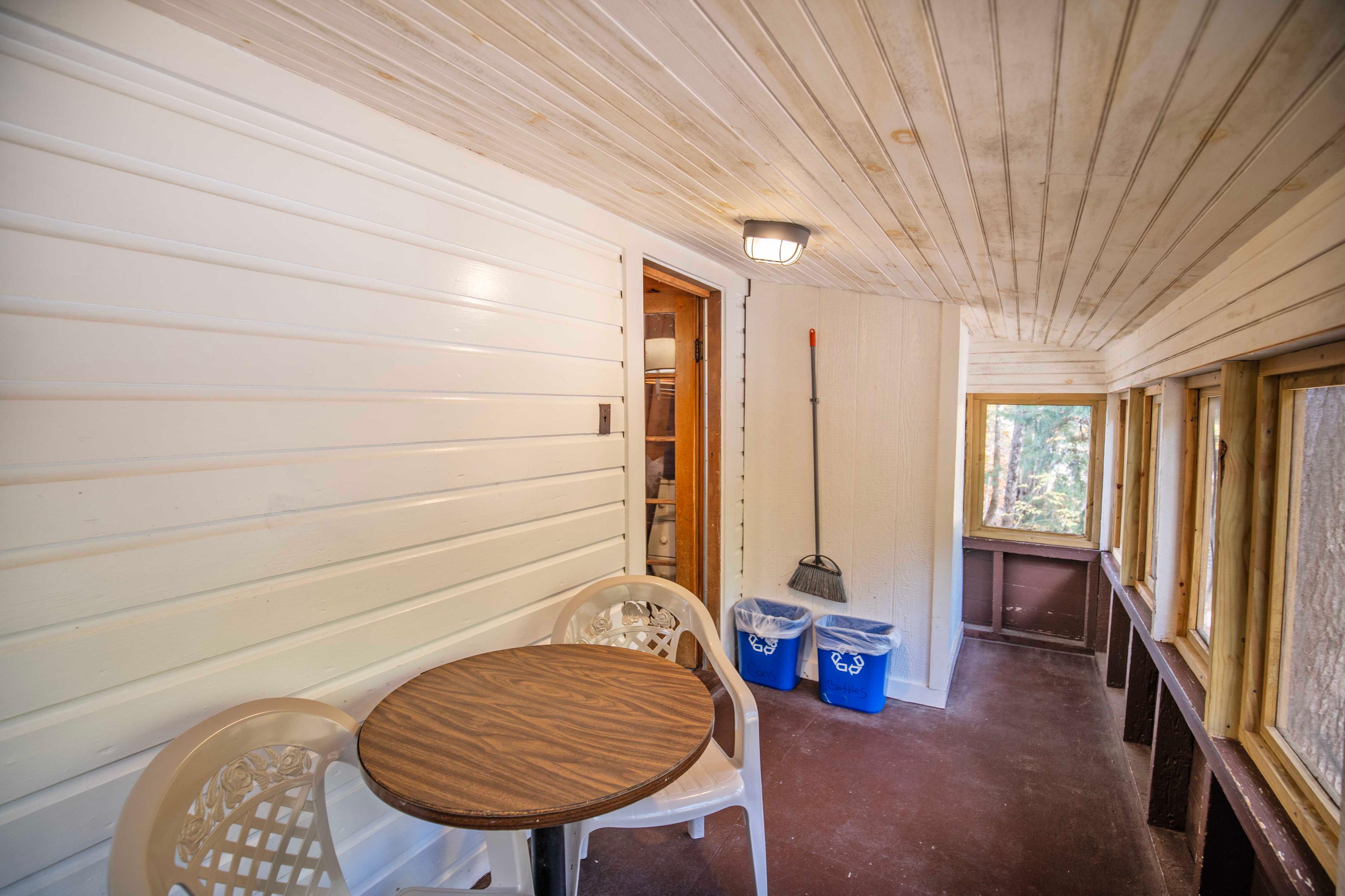 Secluded and peaceful cabin stay at Beaver Pond, Pemi Cabins. #NatureBeauty #AdventureAwaits #EscapeToNature #MountainViews