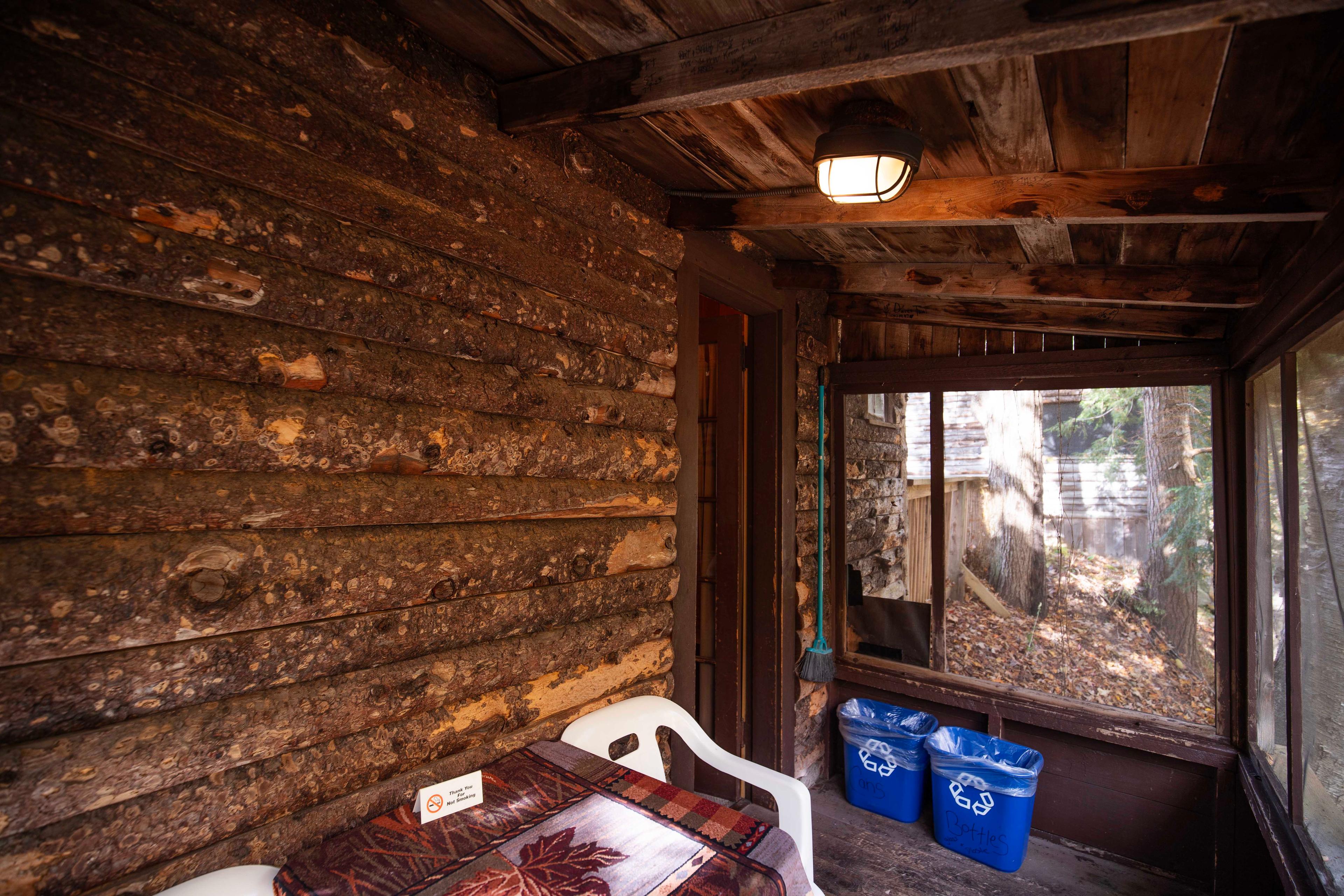 Rustic charm and natural beauty at Deer Haven, a cozy riverside cabin. #RusticMeetsModern #RiverViews #PeacefulRetreat #FirewoodAvailable