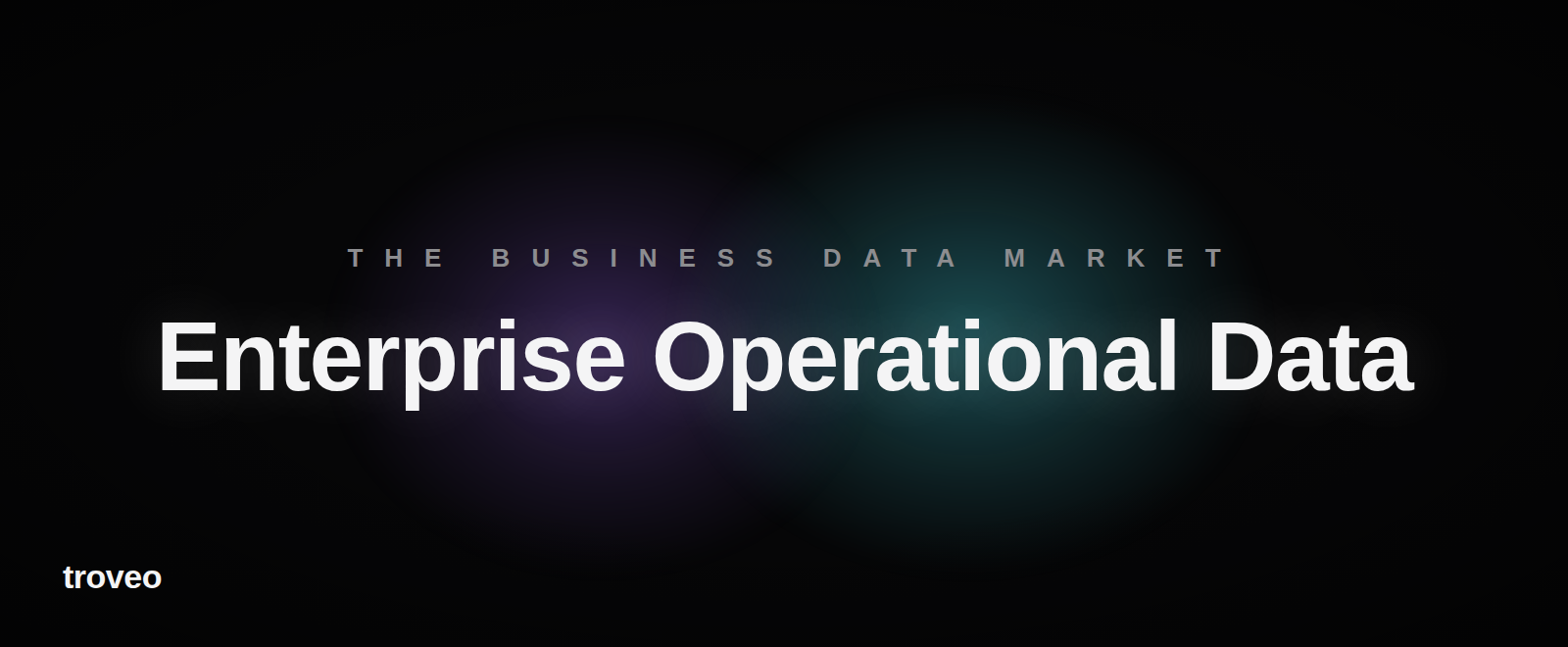 Article banner reading Enterprise Operational Data, explaining business data for AI