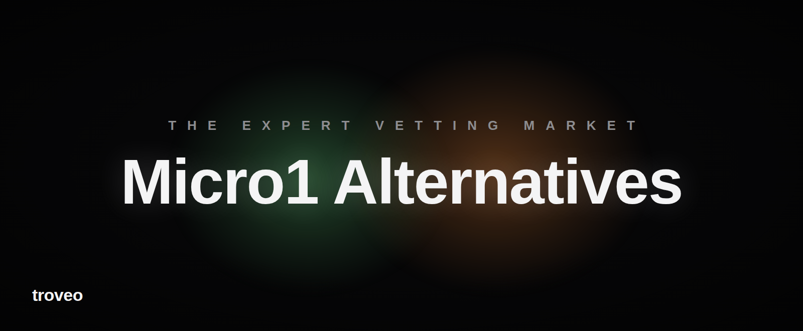 Article banner reading Micro1 Alternatives, comparing expert vetting vendors