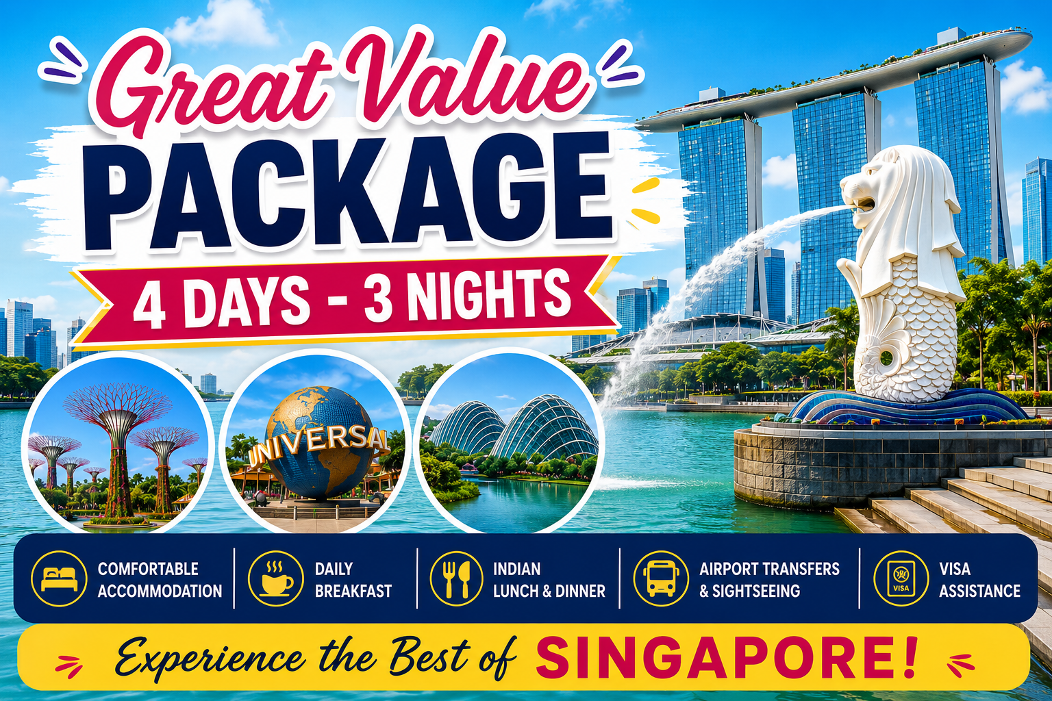 Great Value Package - 4Days - 3Nights - Shared Transport