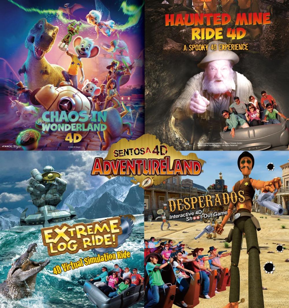 4D Adventure land (4-in-1 combo)