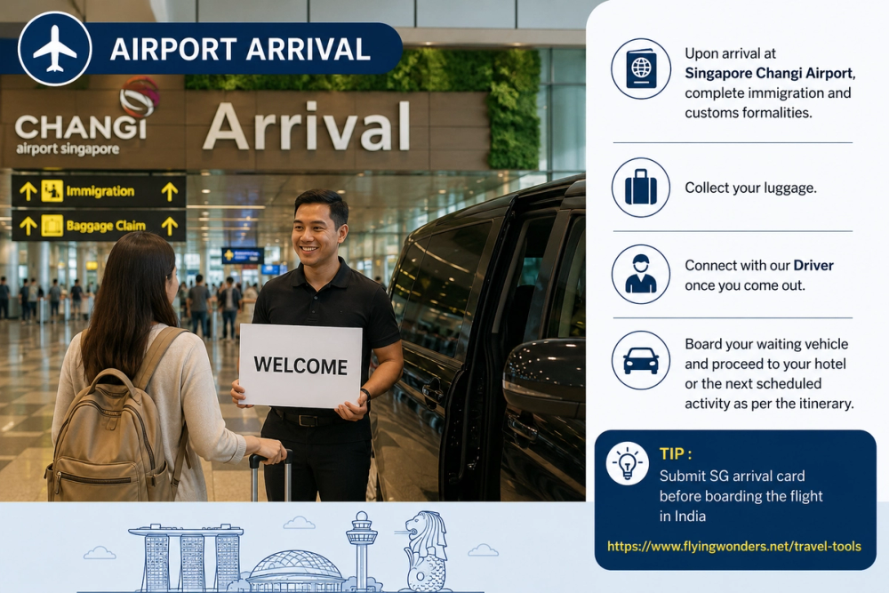 Aiport Arrival Transfer ( Upto 9 people ) From