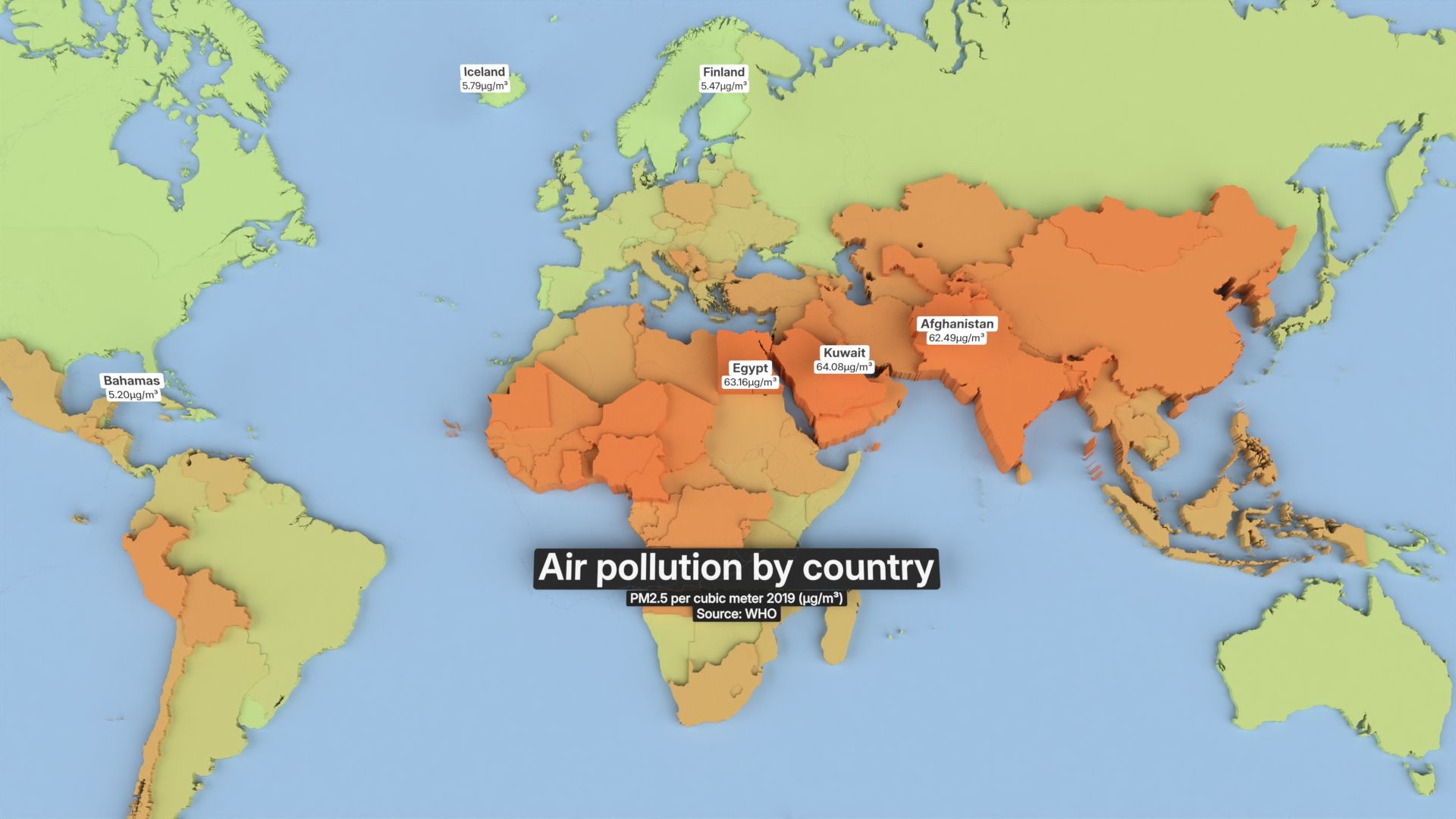PM2.5 air pollution