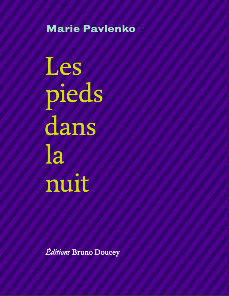 Couverture de Les pieds dans la nuit
