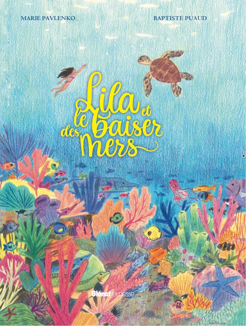 Couverture de Lila et le baiser des mers