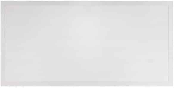 Flat LED panel fixture