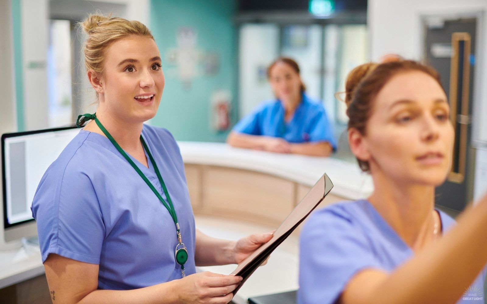 Fluorescent Light Covers for Healthcare Lighting
