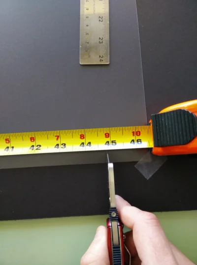 Cut Filter Cover to Size
