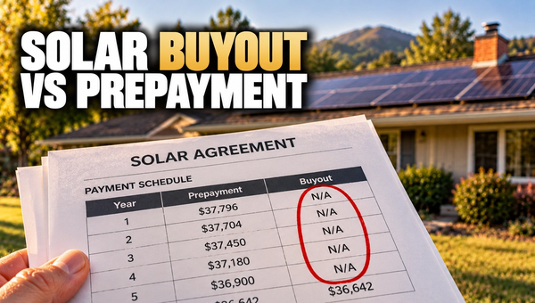 Can I Sell My House With Leased Solar Panels? Prepayment vs. Buyout in Oregon