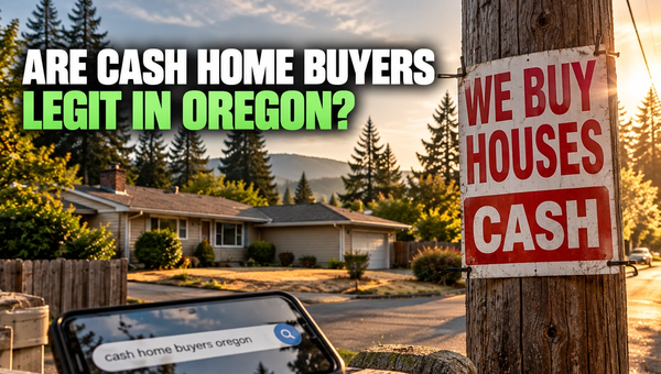 Are Cash Home Buyers Legit? How to Vet a “We Buy Houses” Company in Oregon