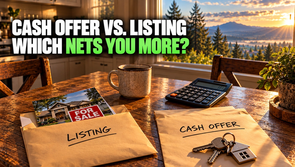 Cash Offer vs. Listing in Lane County: Which One Actually Nets You More?