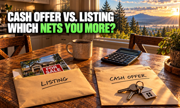 Cash Offer vs. Listing in Lane County: Which One Actually Nets You More?