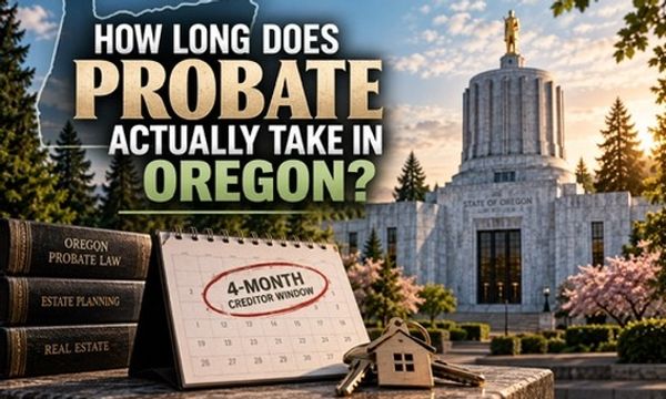 How Long Probate Actually Takes in Oregon
