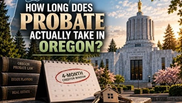 How Long Probate Actually Takes in Oregon