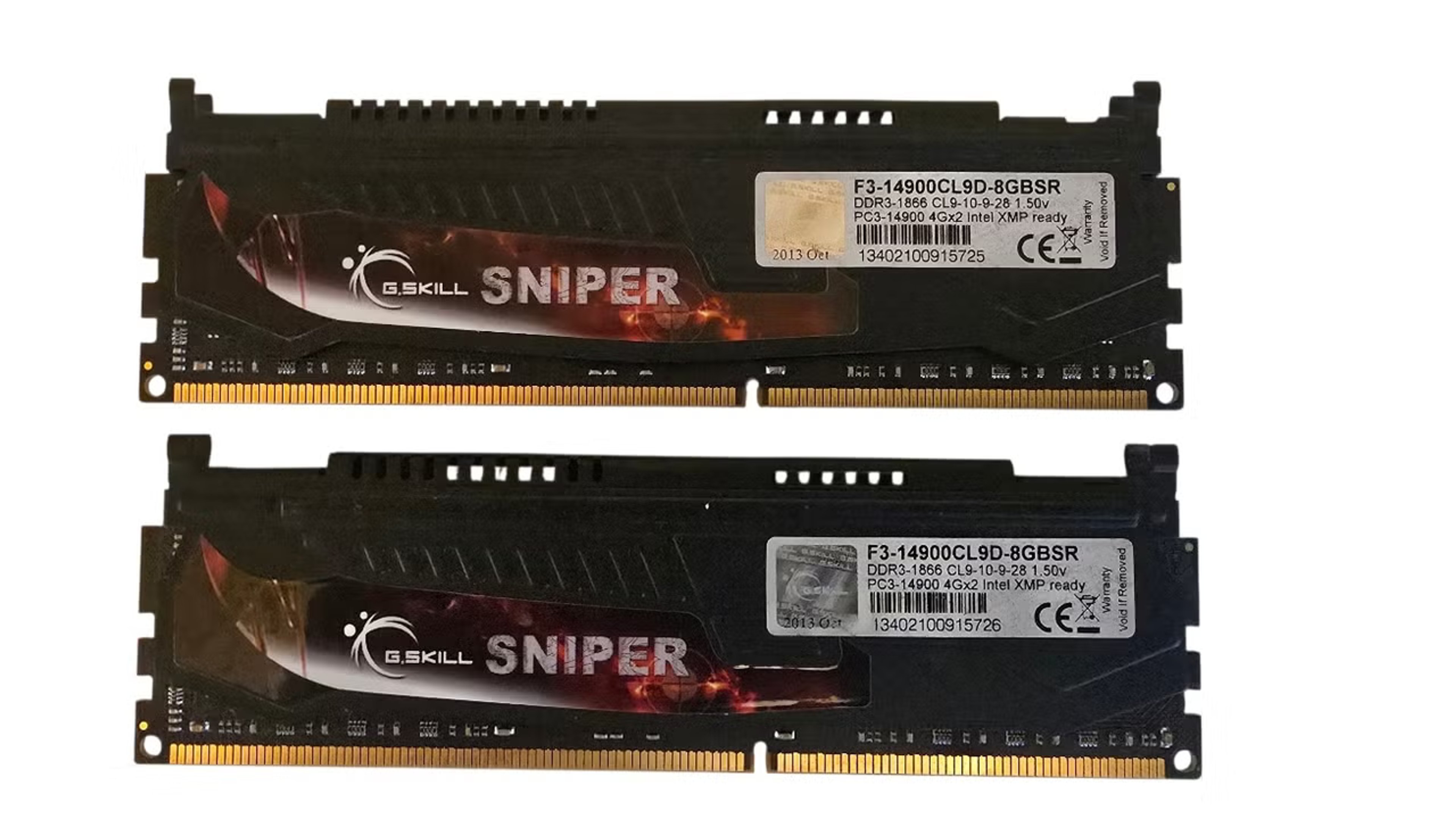 G.Skill Sniper 8GB DDR3 1866 MHz Kit (2 × 4GB)