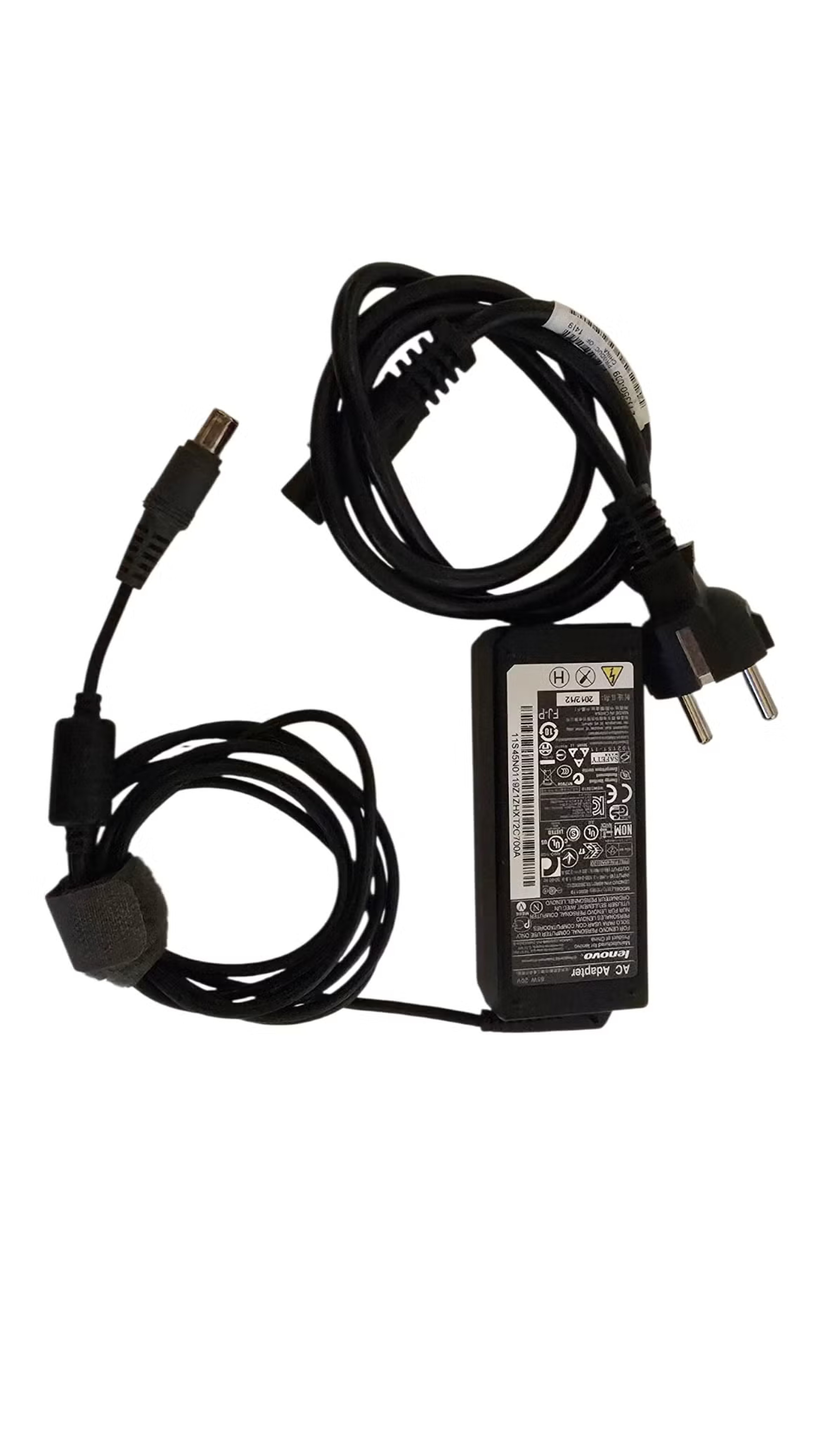 Lenovo 65 W virtalähde isopäisellä liittimellä (8,0 × 7,4 mm)