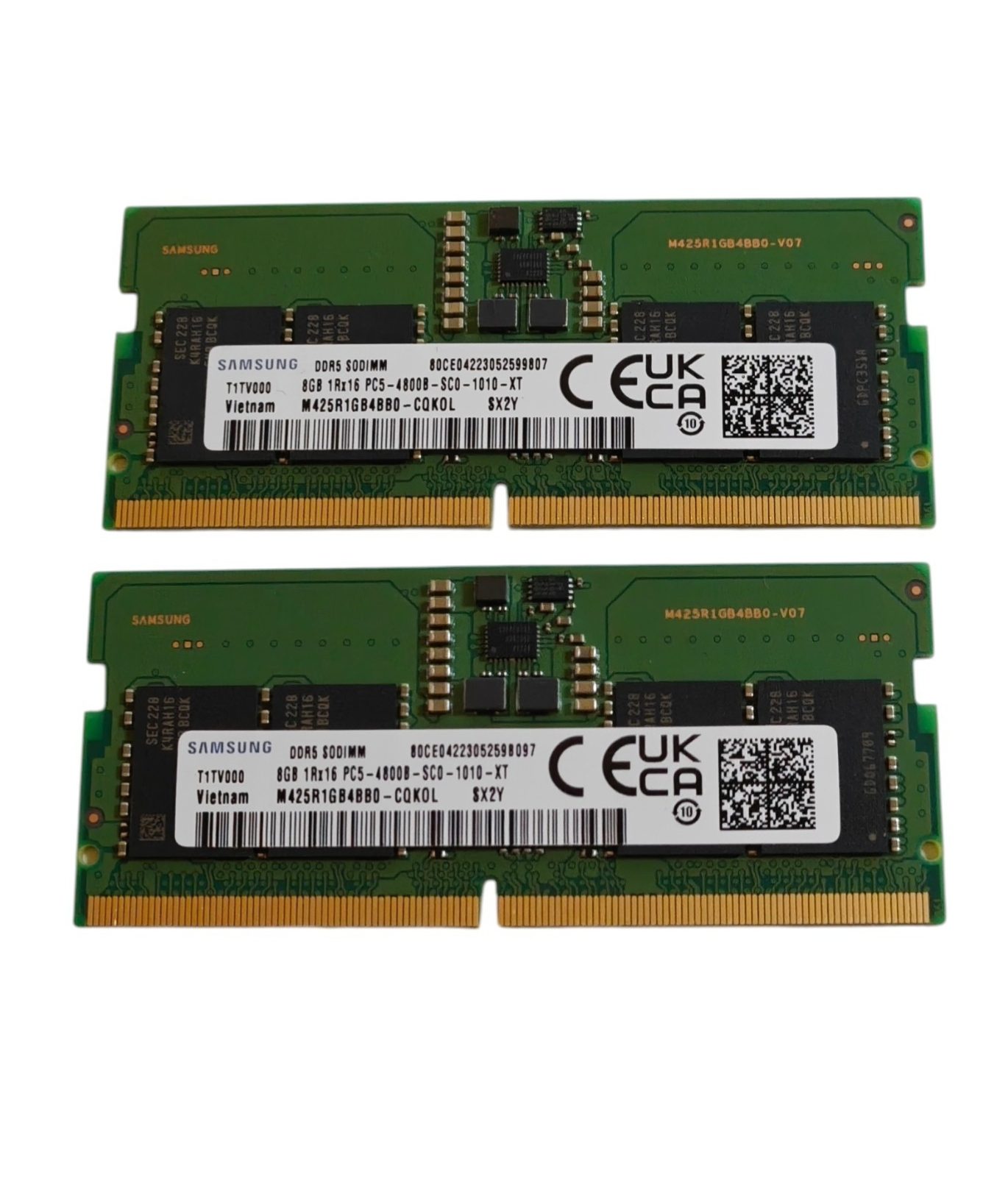 Samsung 16GB (2x8GB) DDR5 4800MHz SO-DIMM | Takuu 3kk