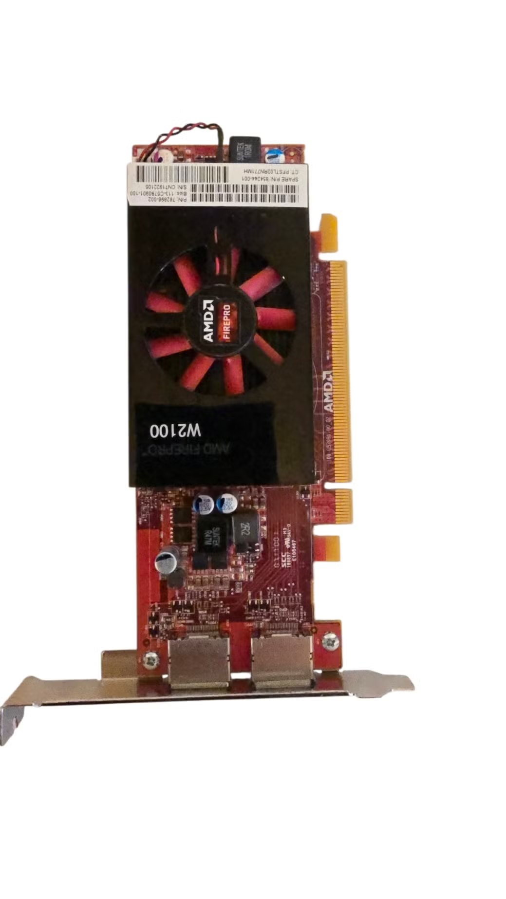 AMD FirePro W2100 2 Gt näytönohjain (kunnostettu)