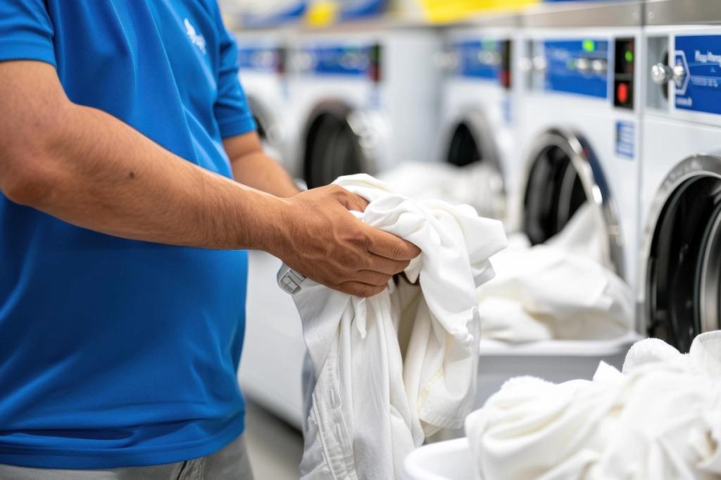 Laundry service at The Laundry Station