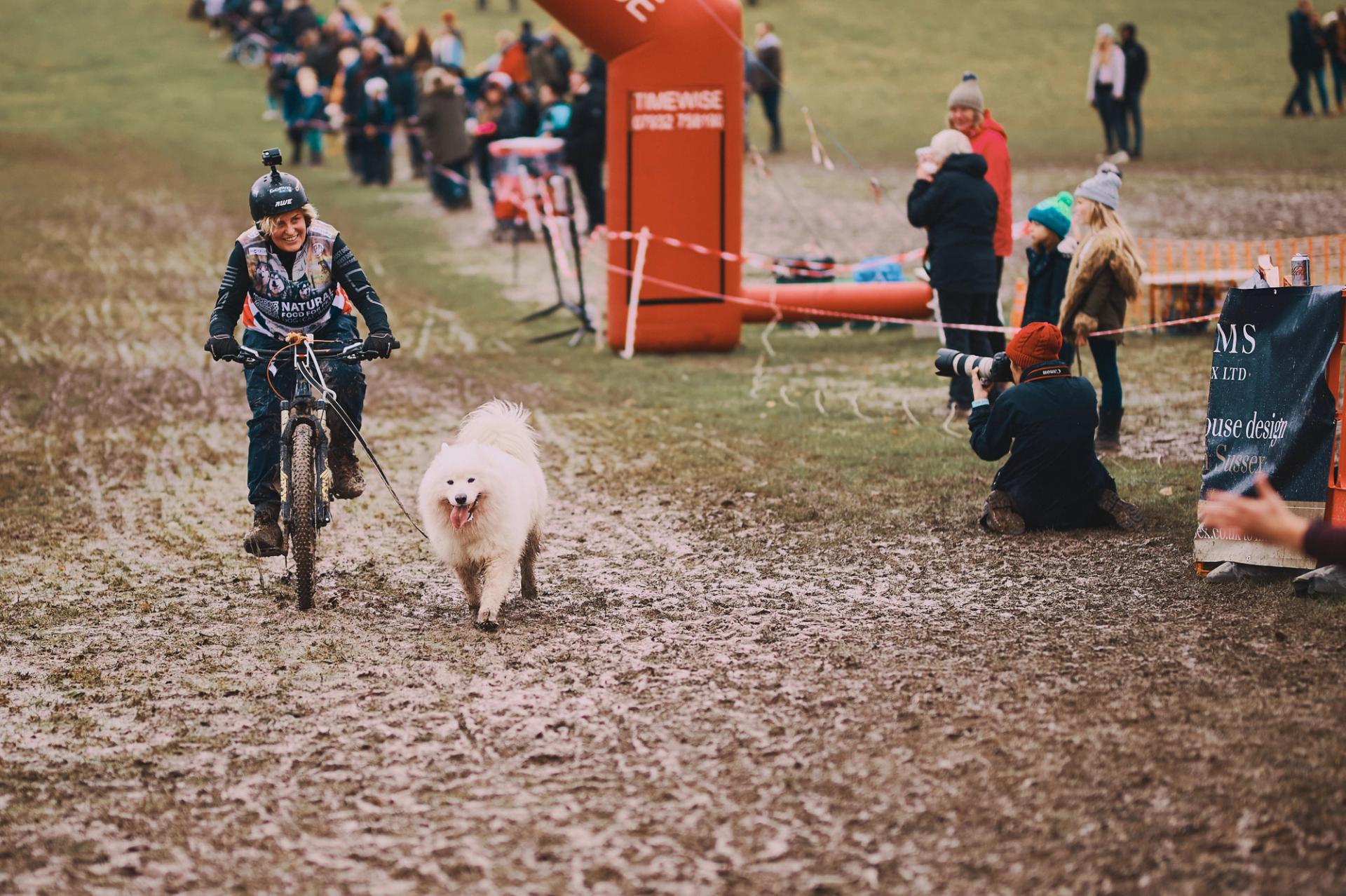 Husky Racing On Flete Estate Lewes