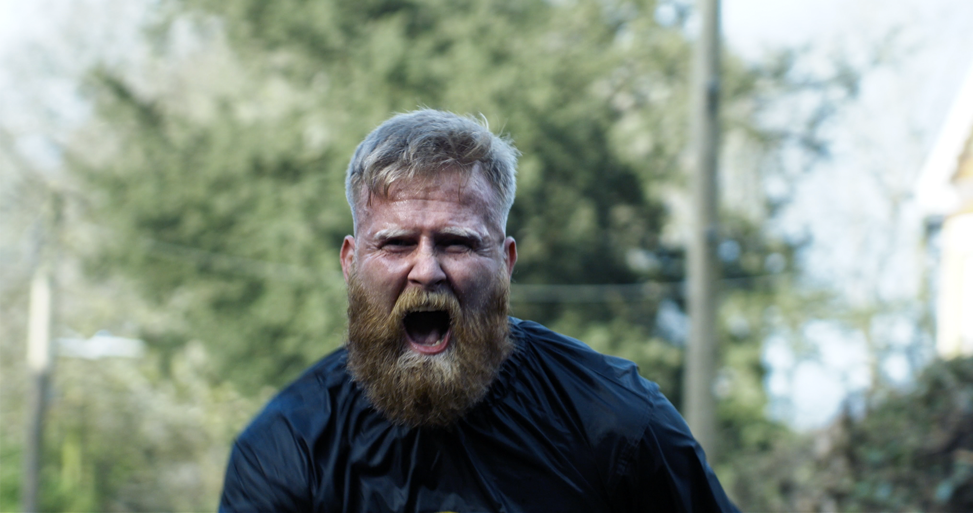 Tony on a fitness run