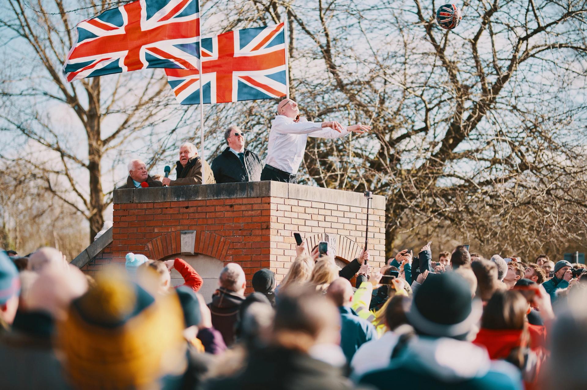 Shrovetide Football In Ashbourne, Derby