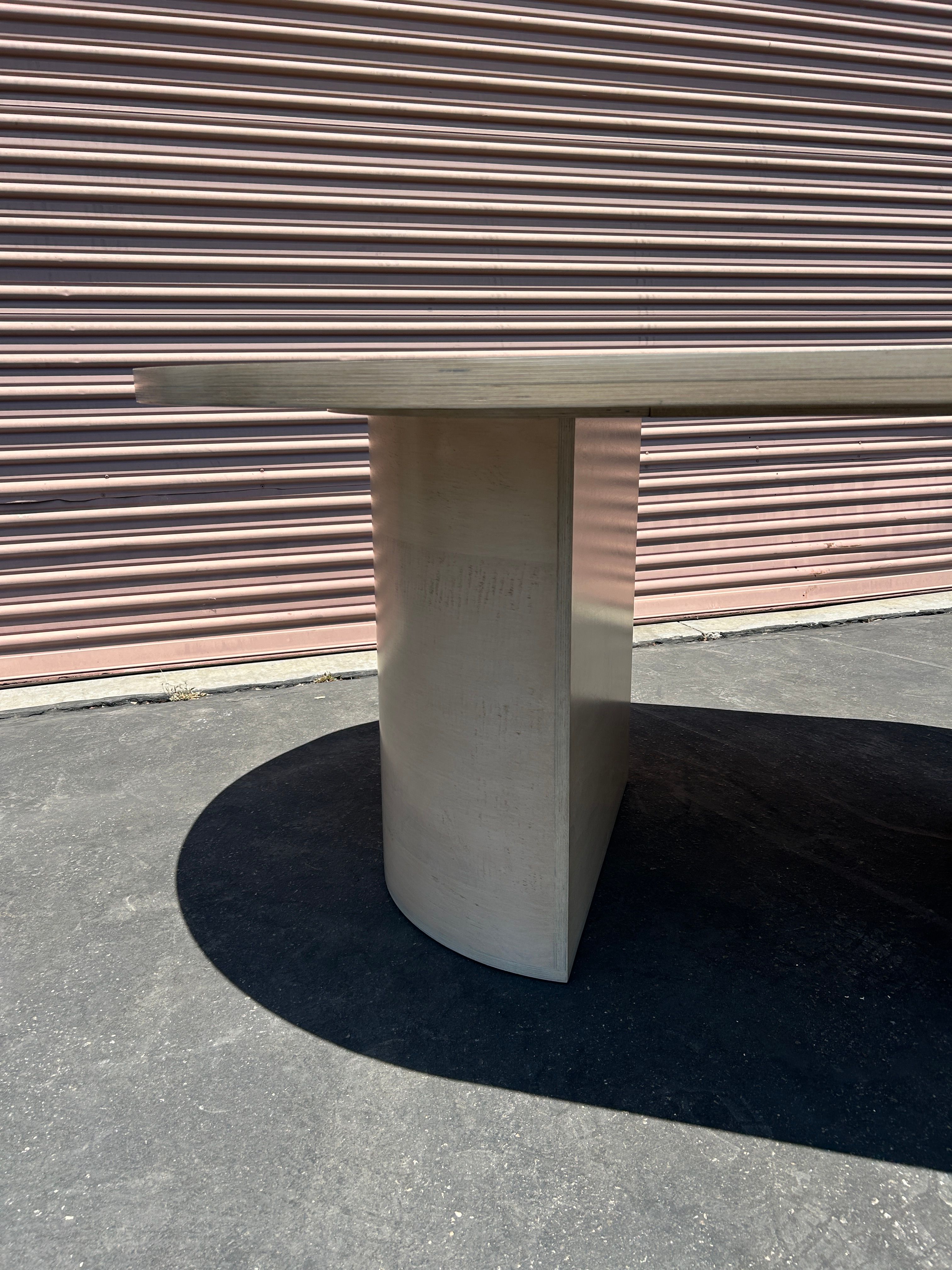  Half Round Pill-Shaped Dining Table product image 3