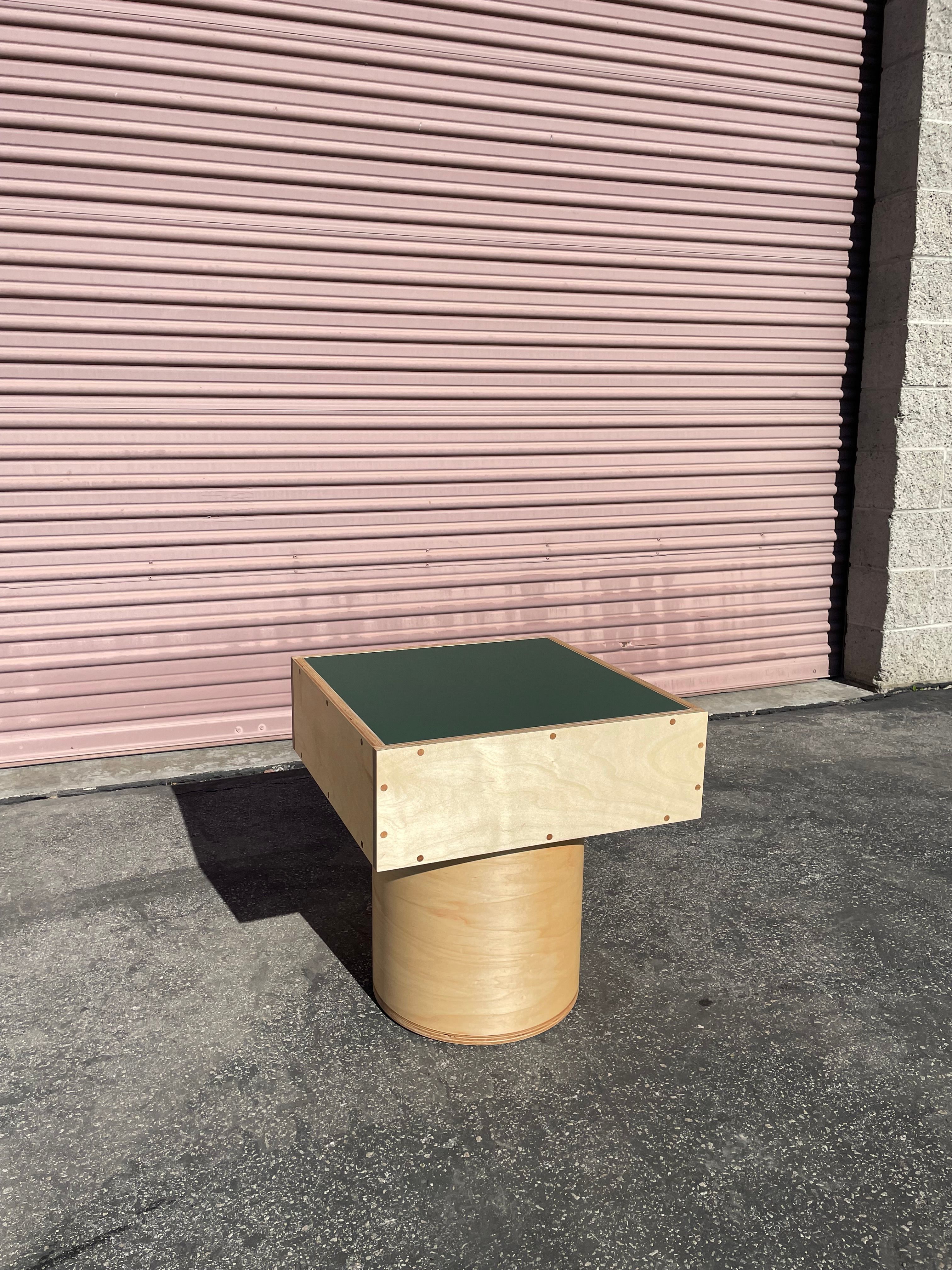  Square Side table - Green product image 3