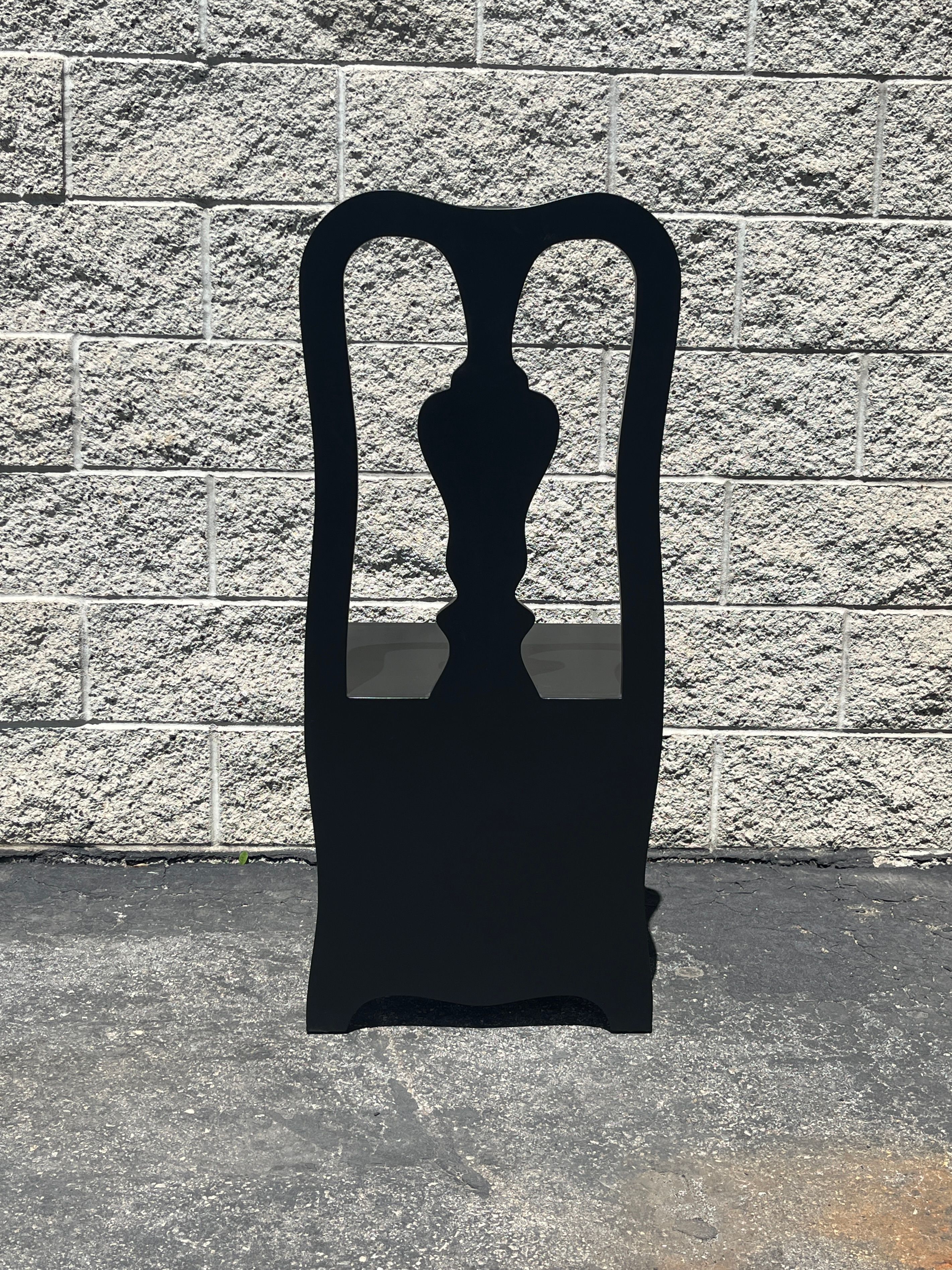  Silhouette Chair - Black ($525) product image 3