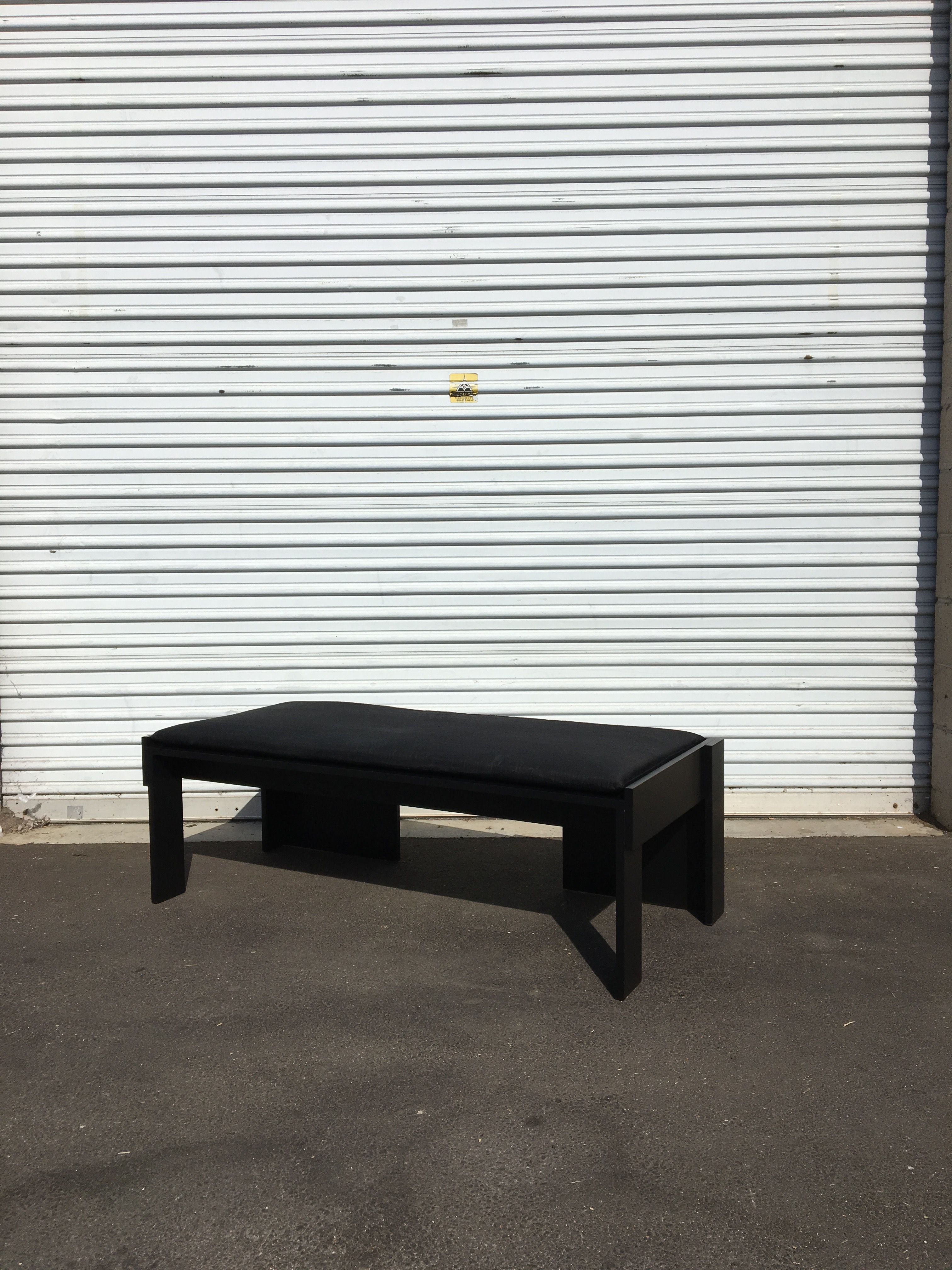  Black Rectangle Bench product image 1