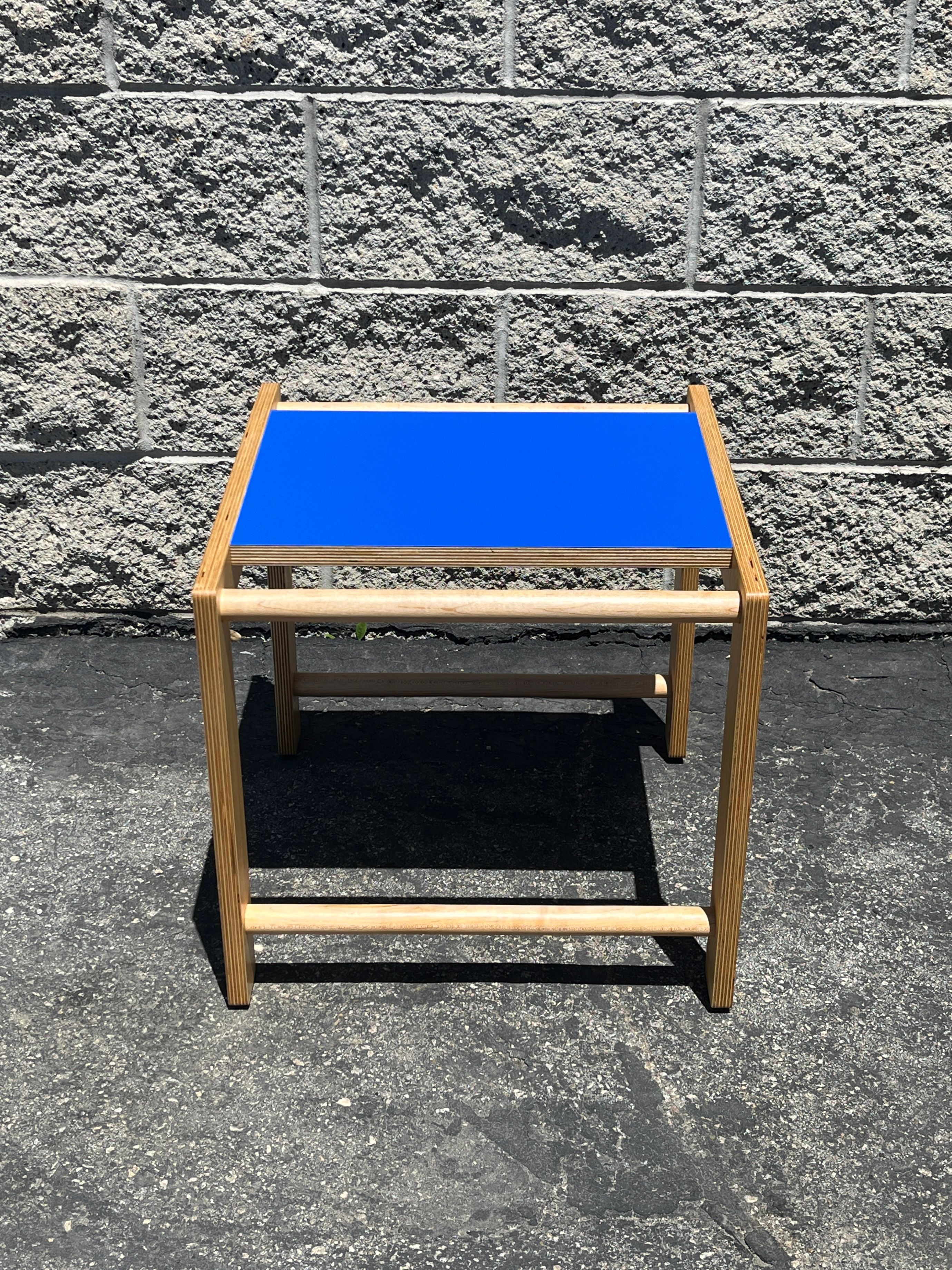  (SOLD OUT) Dowel Stool I - Blue product image 4