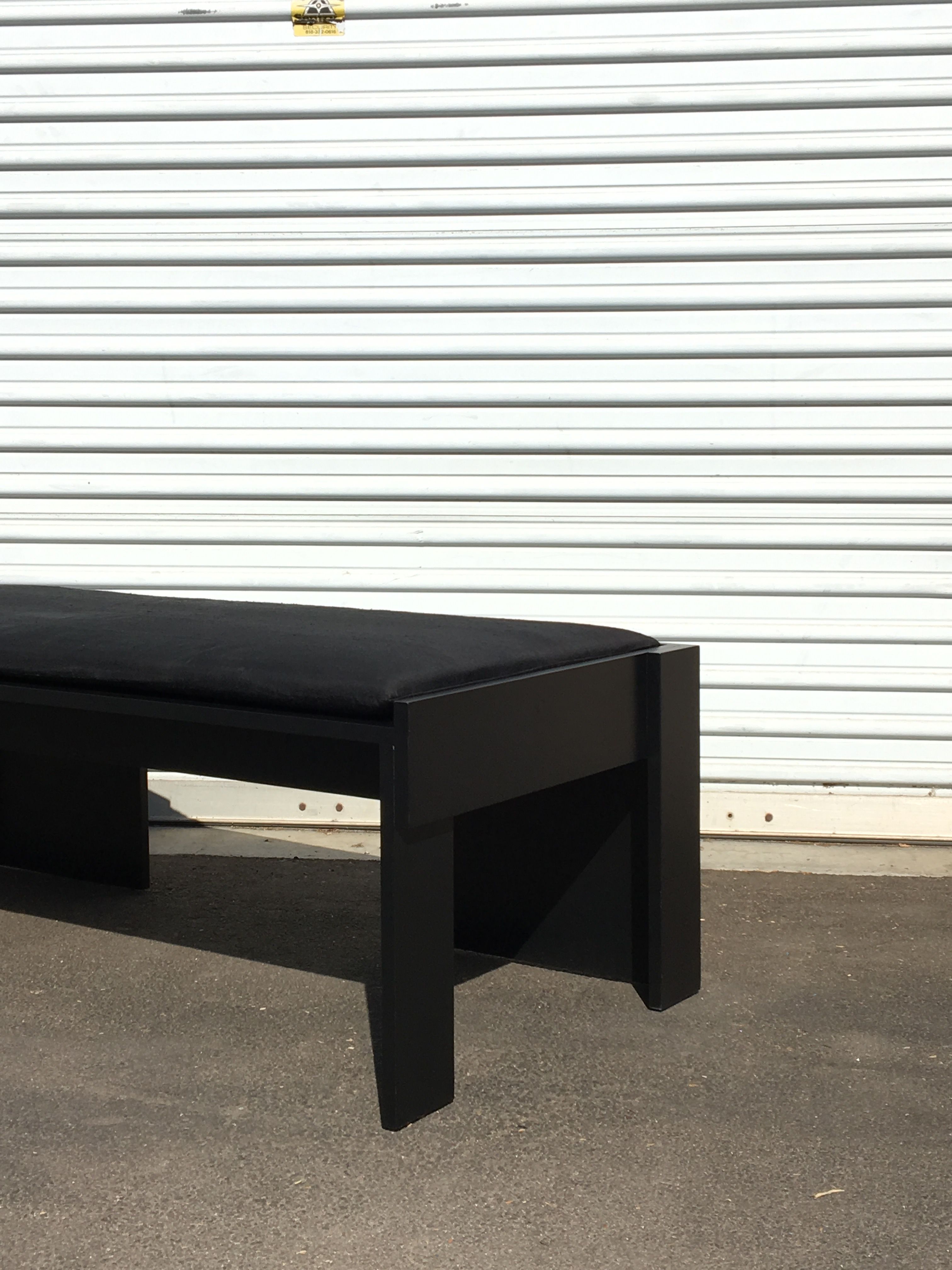  Black Rectangle Bench product image 2