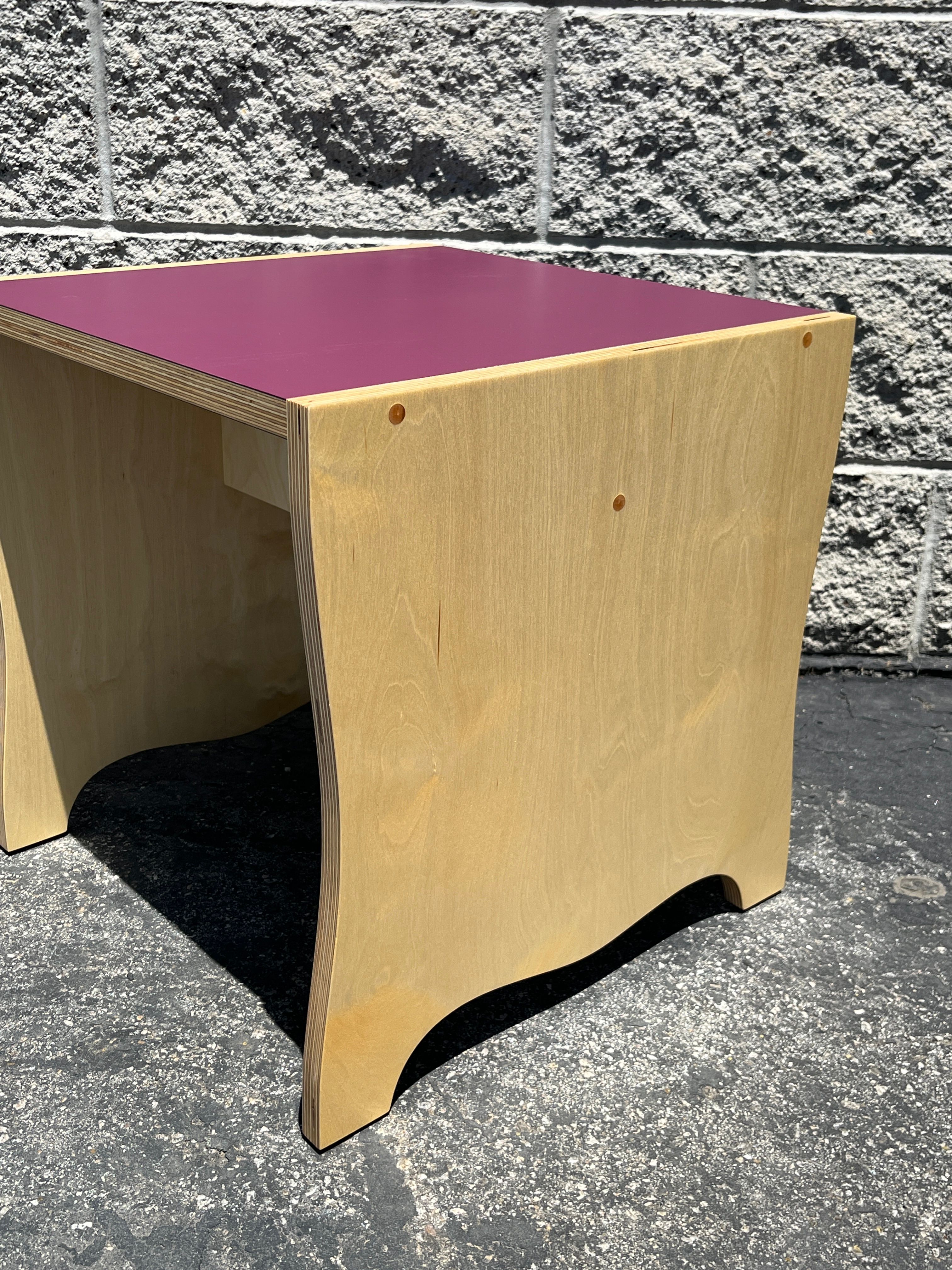  Silhouette Stool - Fuchsia ($475) product image 4