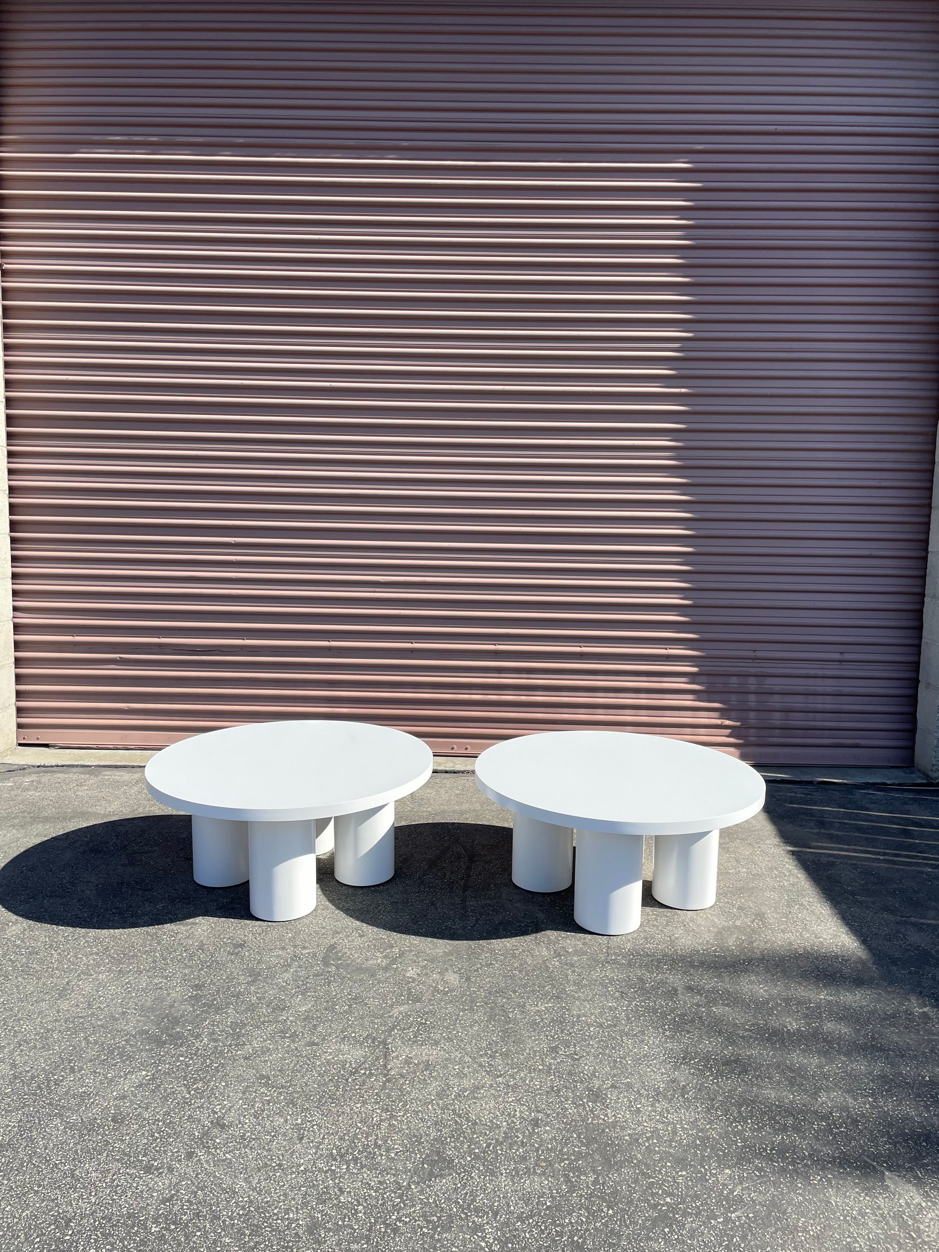  White Twin Coffee table Set - Folklor LA product image 3