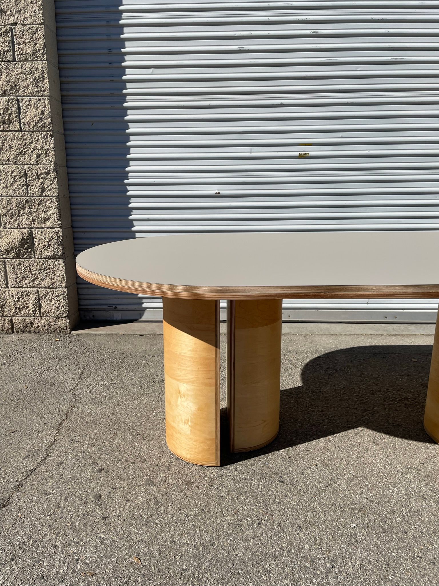  Offset Half Round Table product image 3