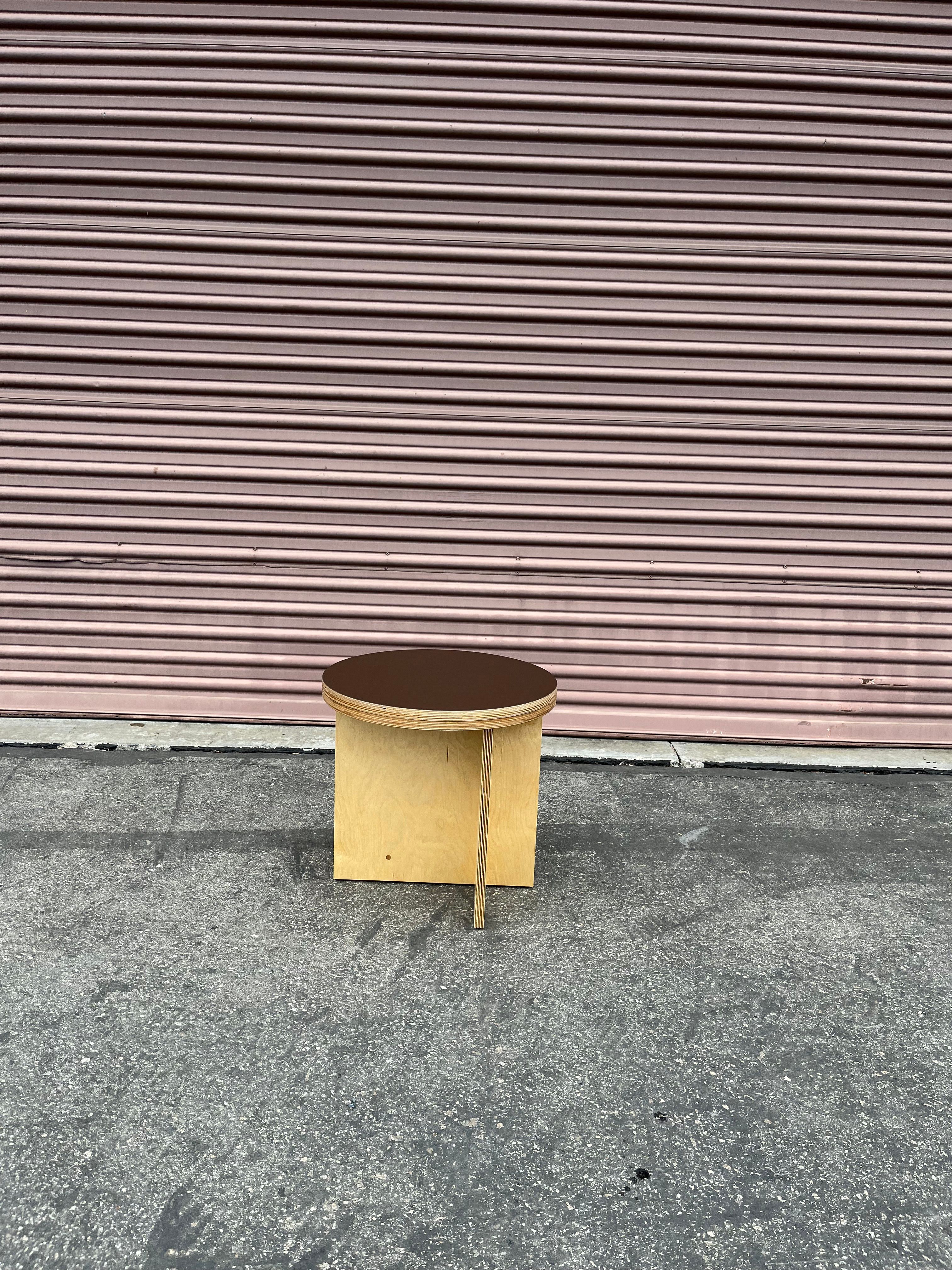  Round Offset Stools - Brown product image 6